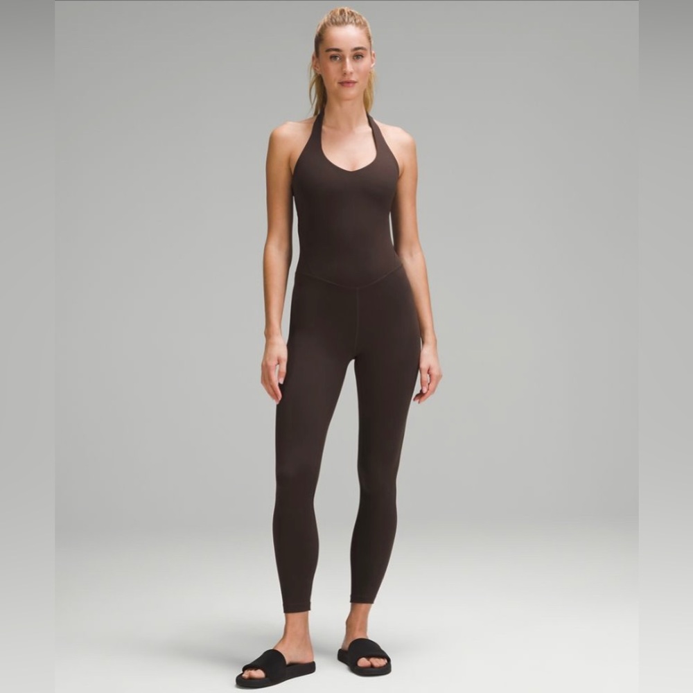 Lululemon Align Halter Bodysuit in espresso